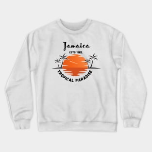 Tropical Paradise Jamaica Crewneck Sweatshirt